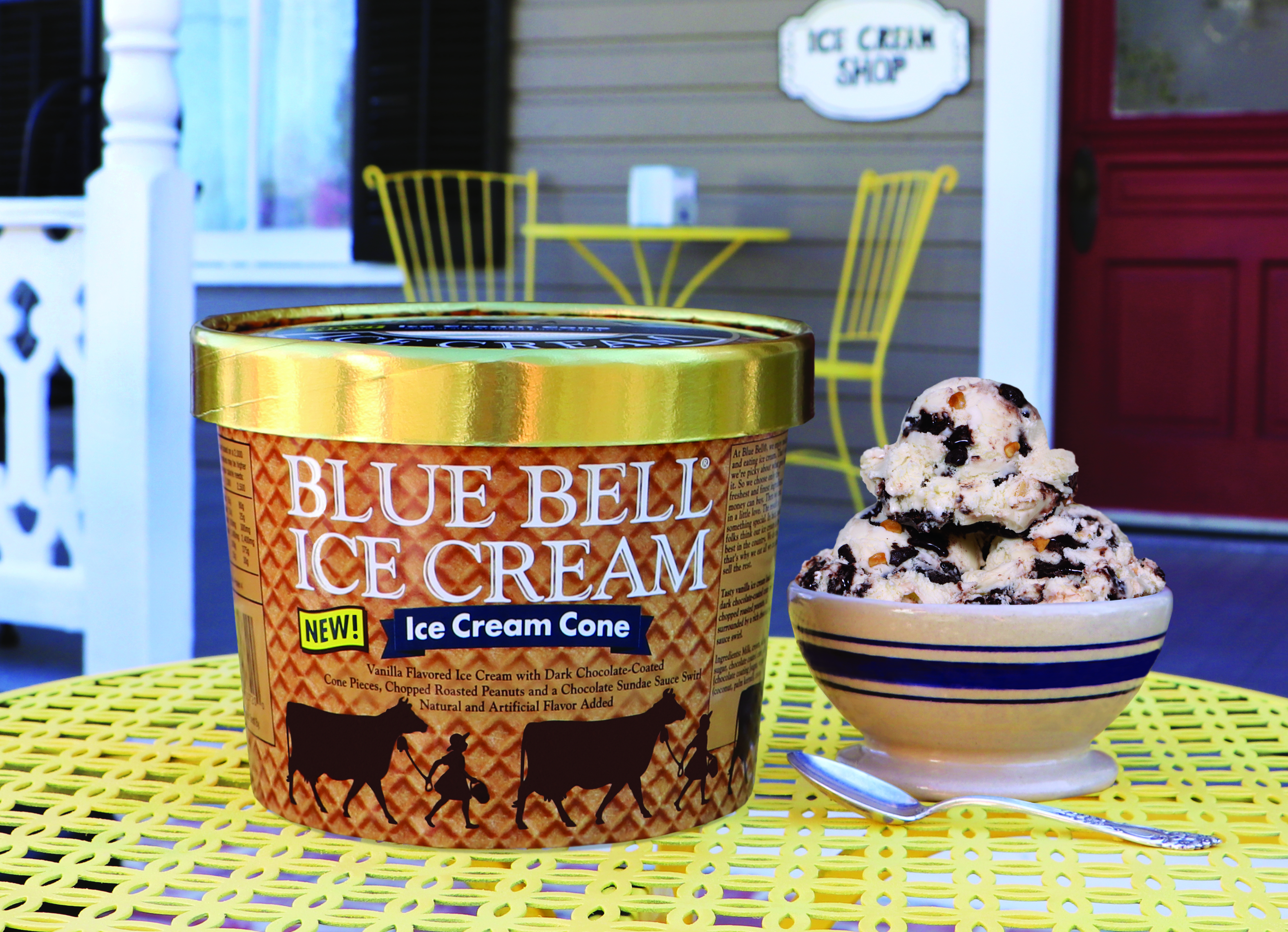 New Ice Cream Cone flavor from Blue Bell now available